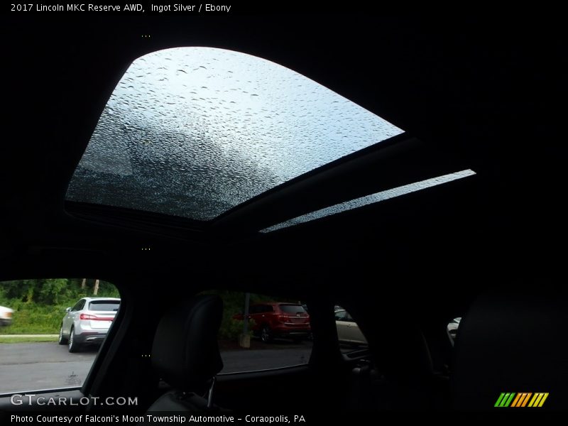 Ingot Silver / Ebony 2017 Lincoln MKC Reserve AWD