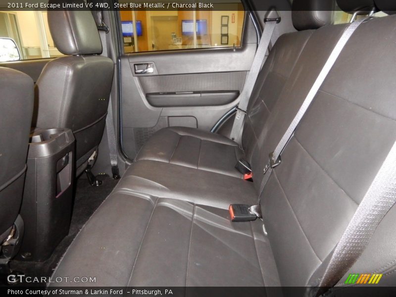 Steel Blue Metallic / Charcoal Black 2011 Ford Escape Limited V6 4WD