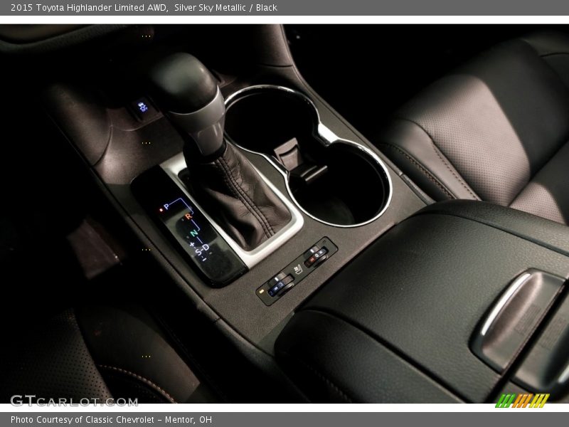 Silver Sky Metallic / Black 2015 Toyota Highlander Limited AWD