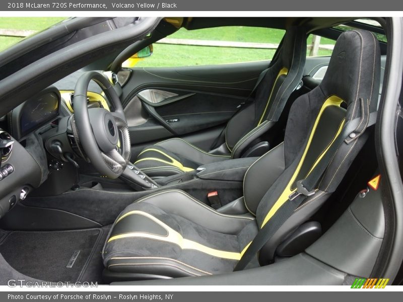Front Seat of 2018 720S Performance