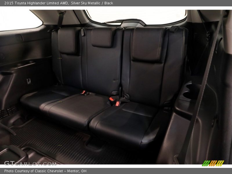 Silver Sky Metallic / Black 2015 Toyota Highlander Limited AWD