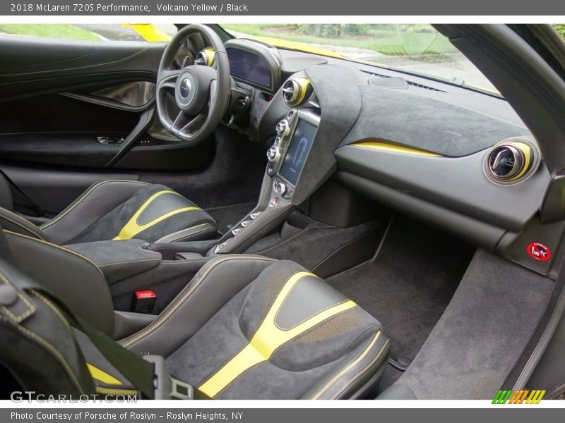 Dashboard of 2018 720S Performance