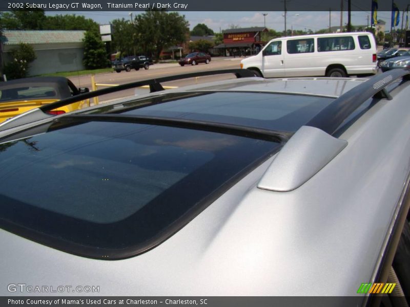 Titanium Pearl / Dark Gray 2002 Subaru Legacy GT Wagon