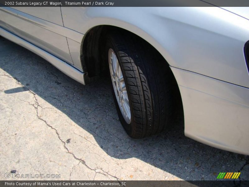 Titanium Pearl / Dark Gray 2002 Subaru Legacy GT Wagon