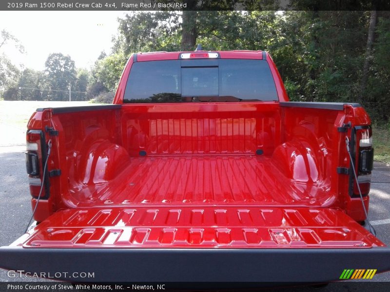 Flame Red / Black/Red 2019 Ram 1500 Rebel Crew Cab 4x4