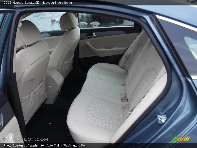 Nouveau Blue / Beige 2016 Hyundai Sonata SE