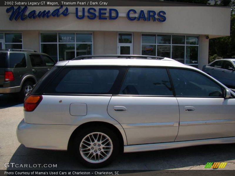 Titanium Pearl / Dark Gray 2002 Subaru Legacy GT Wagon