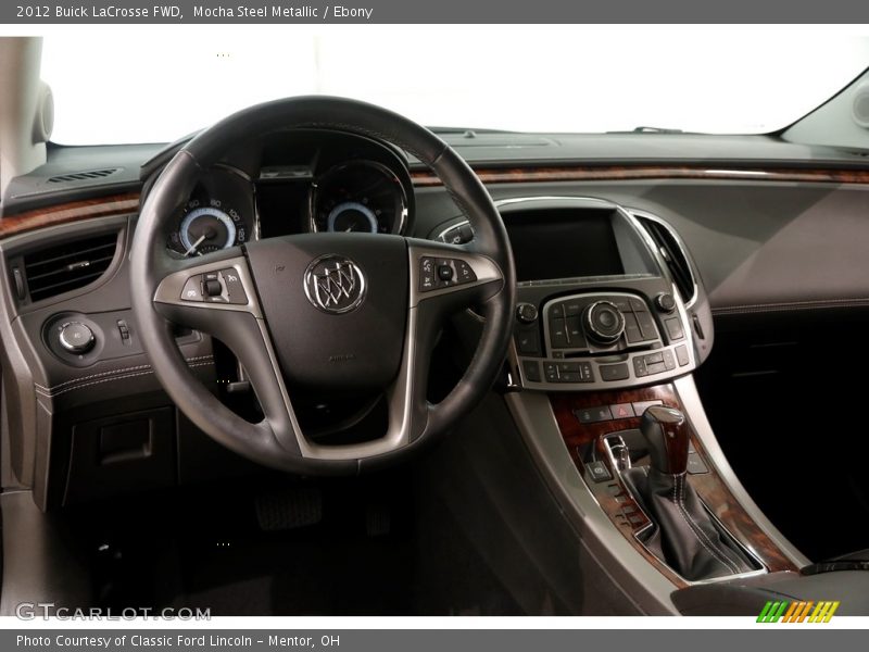 Mocha Steel Metallic / Ebony 2012 Buick LaCrosse FWD