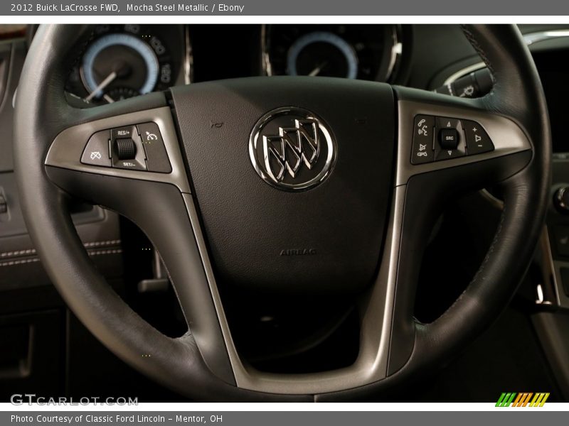 Mocha Steel Metallic / Ebony 2012 Buick LaCrosse FWD