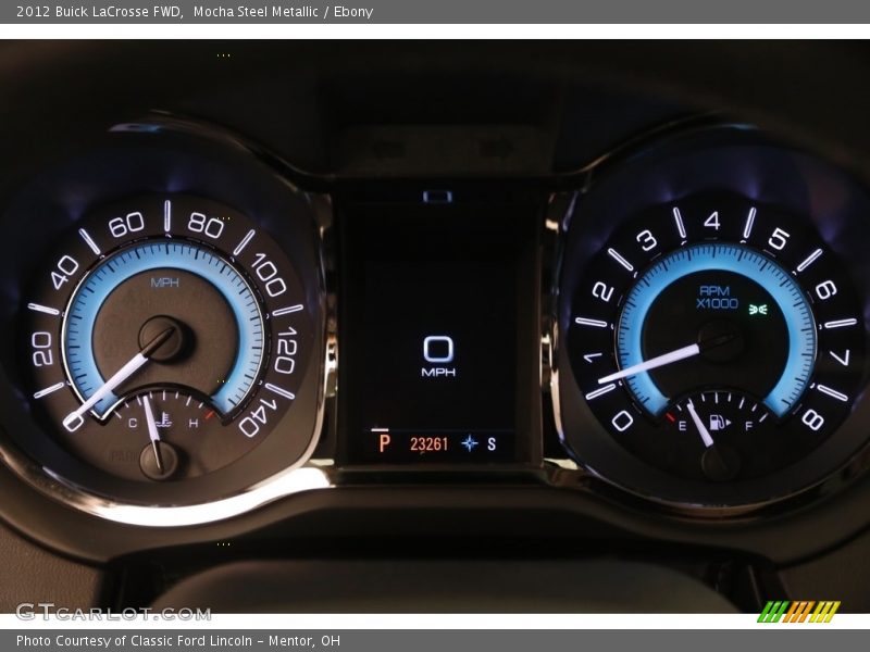 Mocha Steel Metallic / Ebony 2012 Buick LaCrosse FWD