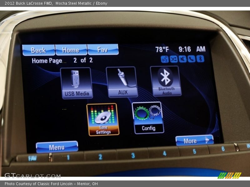 Mocha Steel Metallic / Ebony 2012 Buick LaCrosse FWD