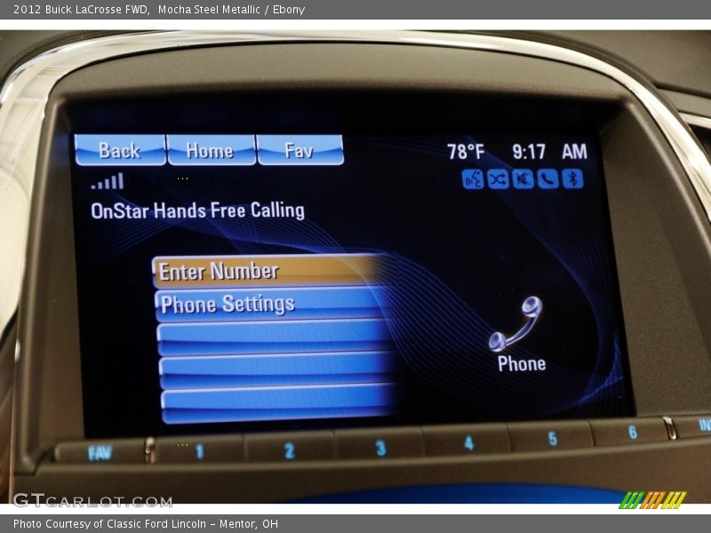 Mocha Steel Metallic / Ebony 2012 Buick LaCrosse FWD