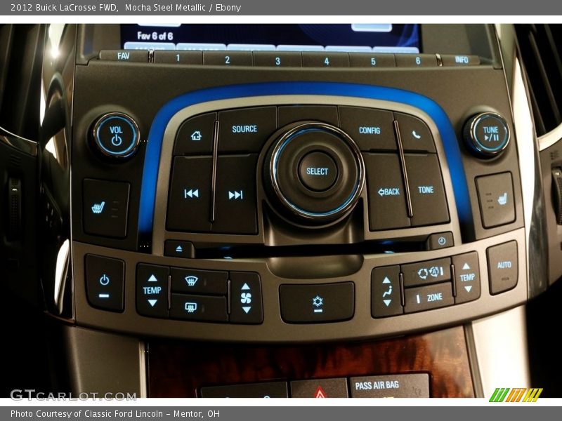 Mocha Steel Metallic / Ebony 2012 Buick LaCrosse FWD