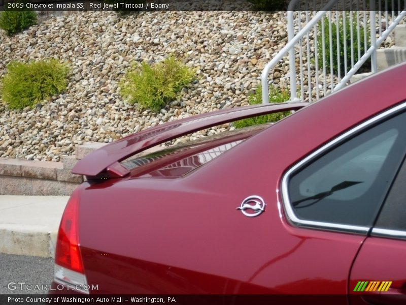 Red Jewel Tintcoat / Ebony 2009 Chevrolet Impala SS