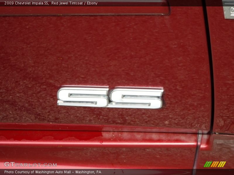 Red Jewel Tintcoat / Ebony 2009 Chevrolet Impala SS