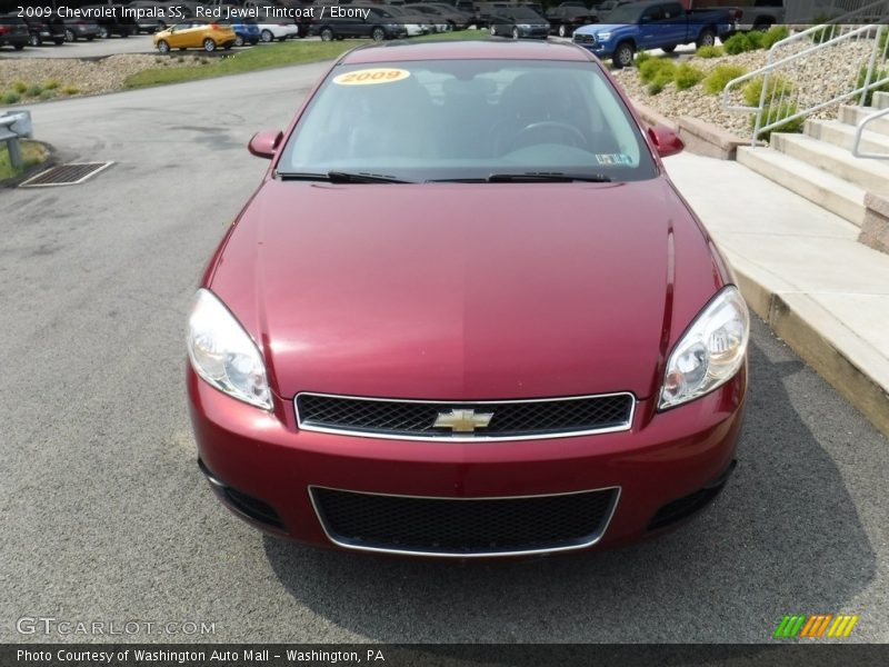 Red Jewel Tintcoat / Ebony 2009 Chevrolet Impala SS