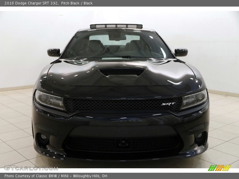 Pitch Black / Black 2016 Dodge Charger SRT 392