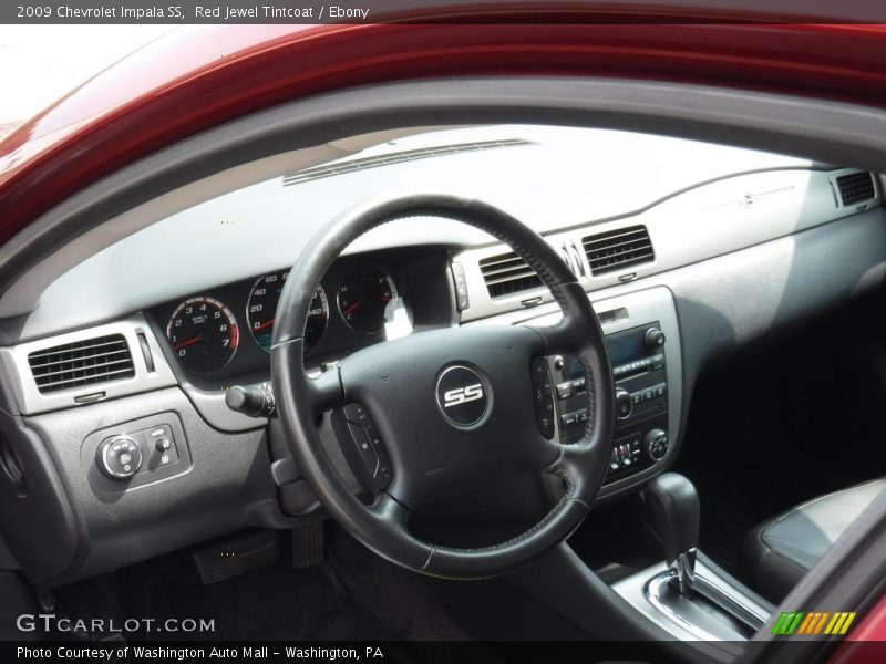 Red Jewel Tintcoat / Ebony 2009 Chevrolet Impala SS
