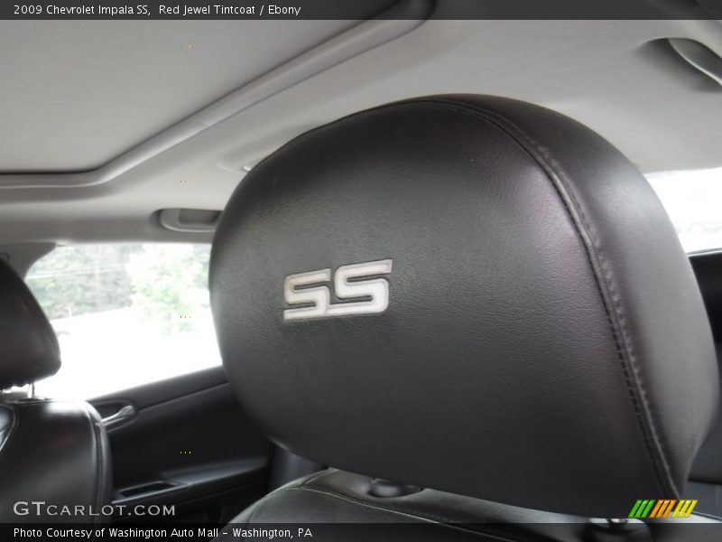 Red Jewel Tintcoat / Ebony 2009 Chevrolet Impala SS