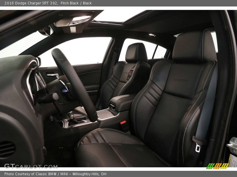 Pitch Black / Black 2016 Dodge Charger SRT 392