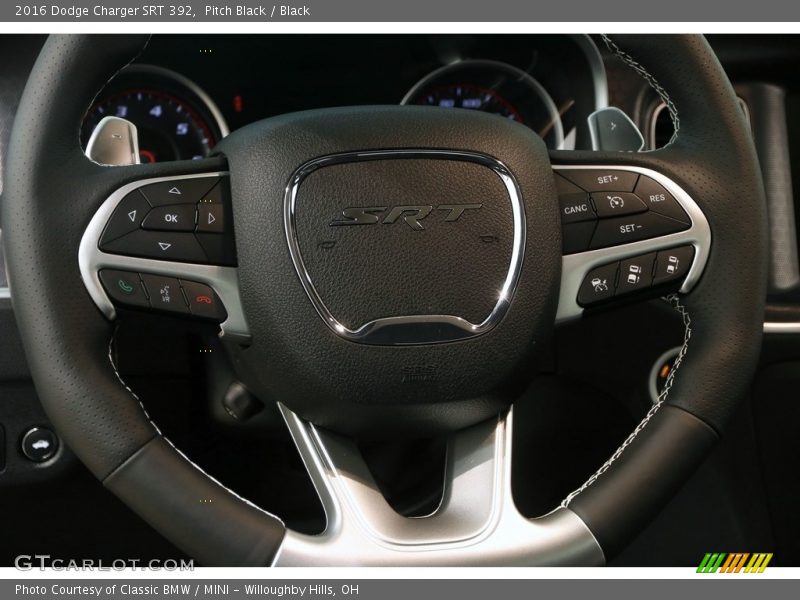Pitch Black / Black 2016 Dodge Charger SRT 392