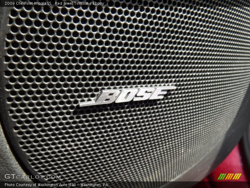Red Jewel Tintcoat / Ebony 2009 Chevrolet Impala SS