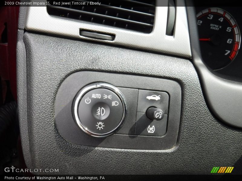 Red Jewel Tintcoat / Ebony 2009 Chevrolet Impala SS
