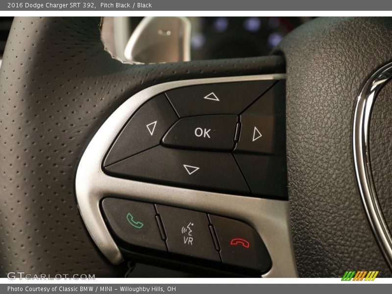 Pitch Black / Black 2016 Dodge Charger SRT 392