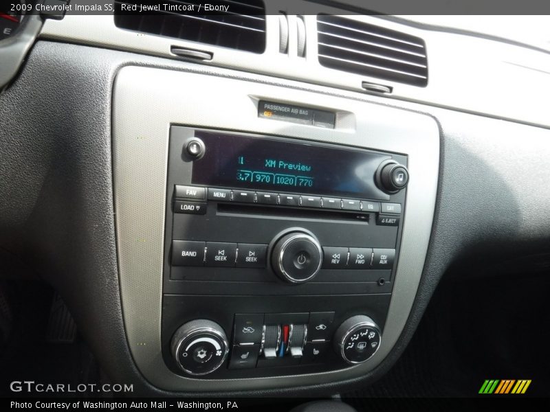 Red Jewel Tintcoat / Ebony 2009 Chevrolet Impala SS