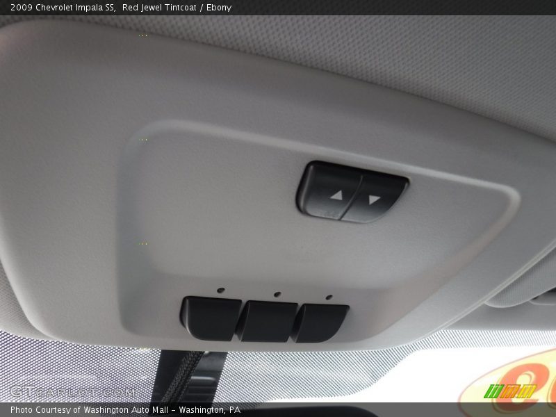 Red Jewel Tintcoat / Ebony 2009 Chevrolet Impala SS