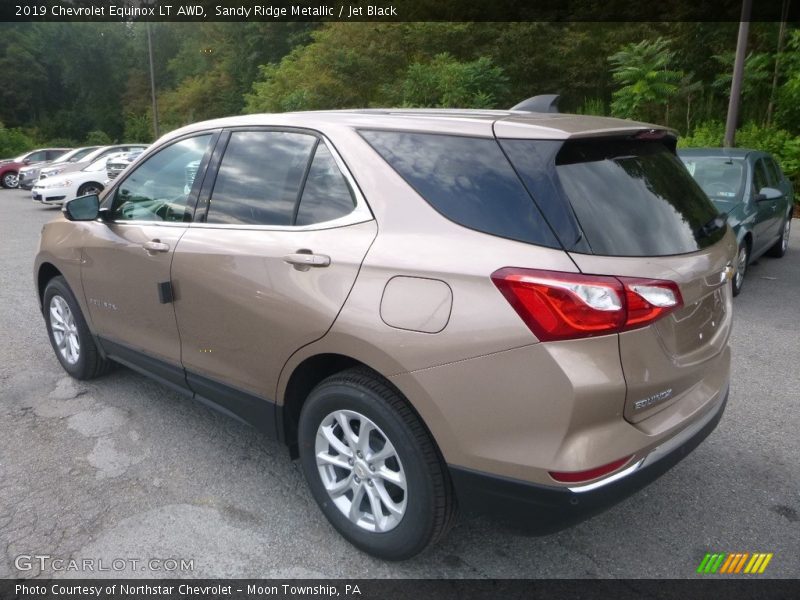 Sandy Ridge Metallic / Jet Black 2019 Chevrolet Equinox LT AWD