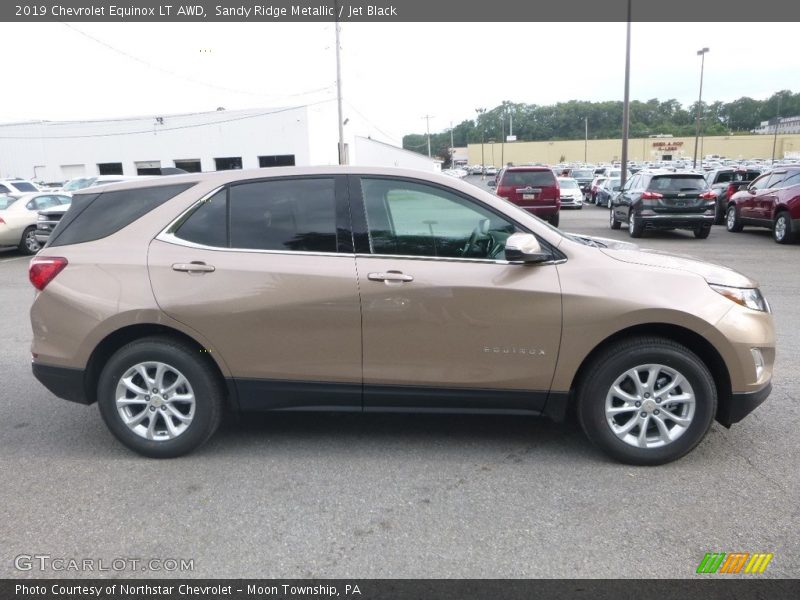 Sandy Ridge Metallic / Jet Black 2019 Chevrolet Equinox LT AWD