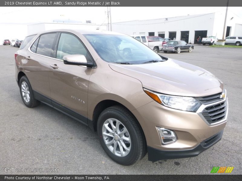 Sandy Ridge Metallic / Jet Black 2019 Chevrolet Equinox LT AWD