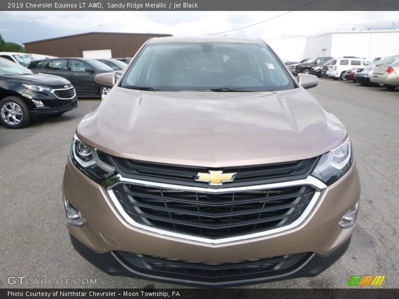 Sandy Ridge Metallic / Jet Black 2019 Chevrolet Equinox LT AWD