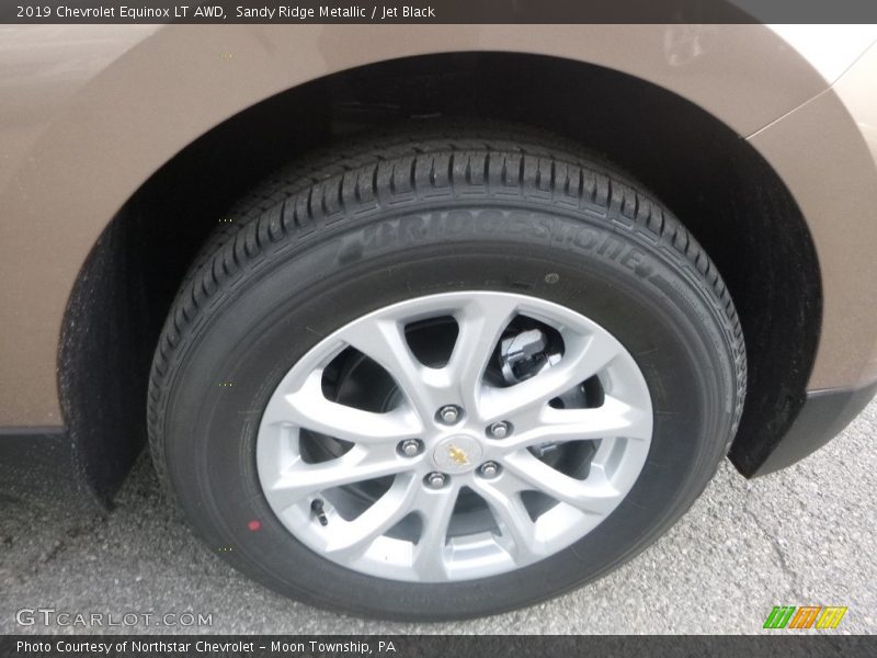 Sandy Ridge Metallic / Jet Black 2019 Chevrolet Equinox LT AWD