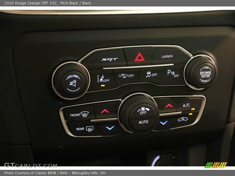 Pitch Black / Black 2016 Dodge Charger SRT 392