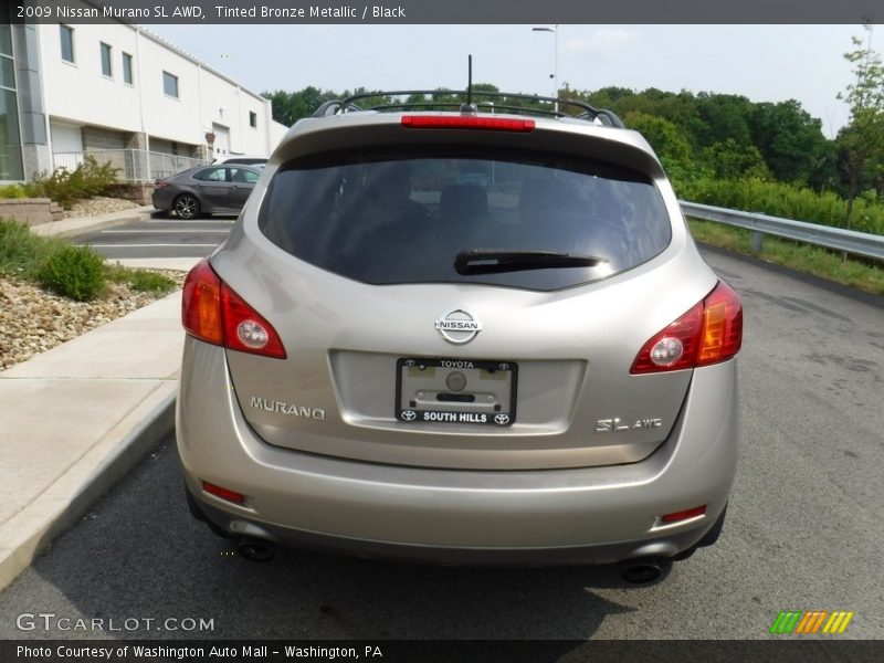 Tinted Bronze Metallic / Black 2009 Nissan Murano SL AWD