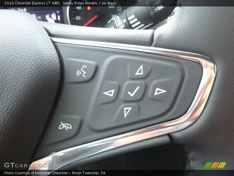 Sandy Ridge Metallic / Jet Black 2019 Chevrolet Equinox LT AWD