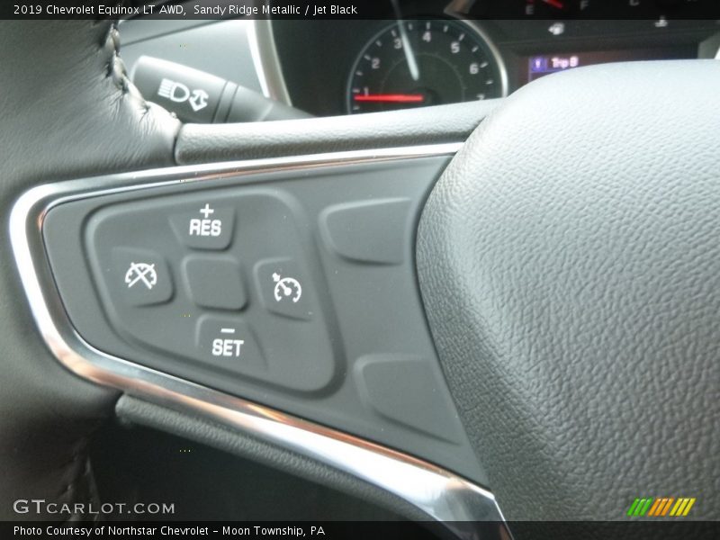 Sandy Ridge Metallic / Jet Black 2019 Chevrolet Equinox LT AWD