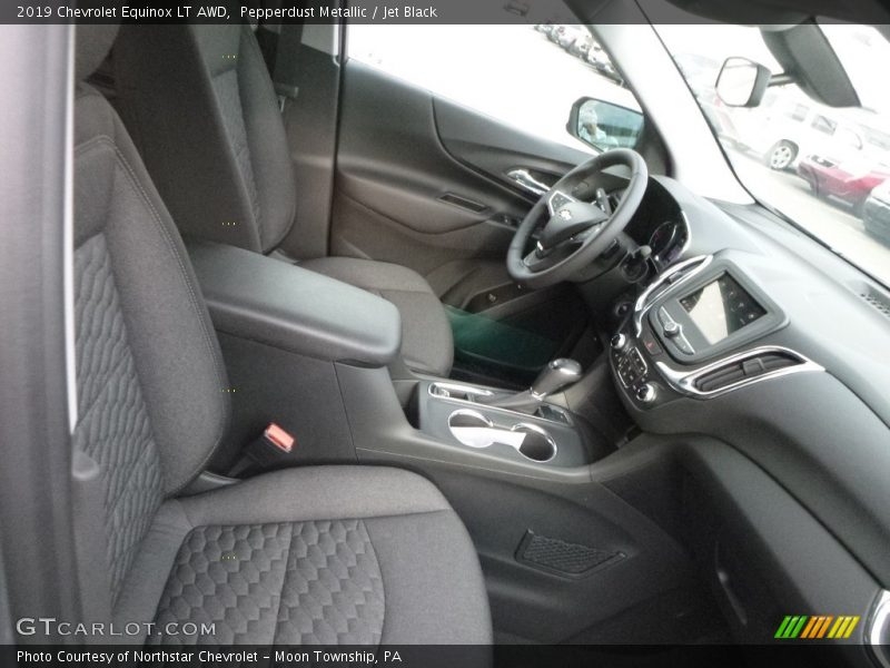 Pepperdust Metallic / Jet Black 2019 Chevrolet Equinox LT AWD