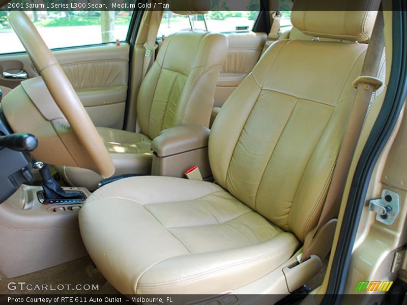 Medium Gold / Tan 2001 Saturn L Series L300 Sedan