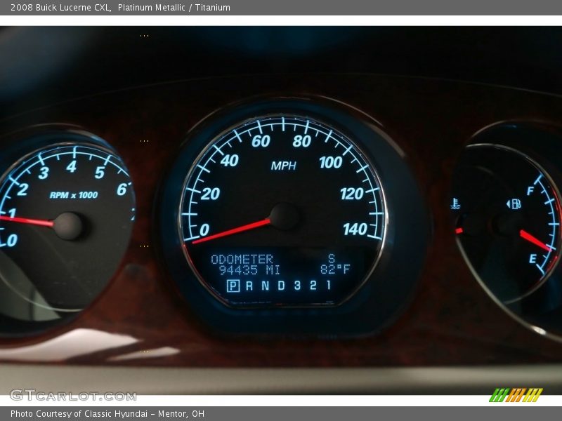 Platinum Metallic / Titanium 2008 Buick Lucerne CXL