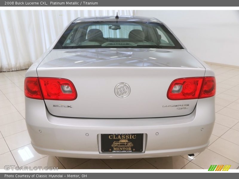 Platinum Metallic / Titanium 2008 Buick Lucerne CXL