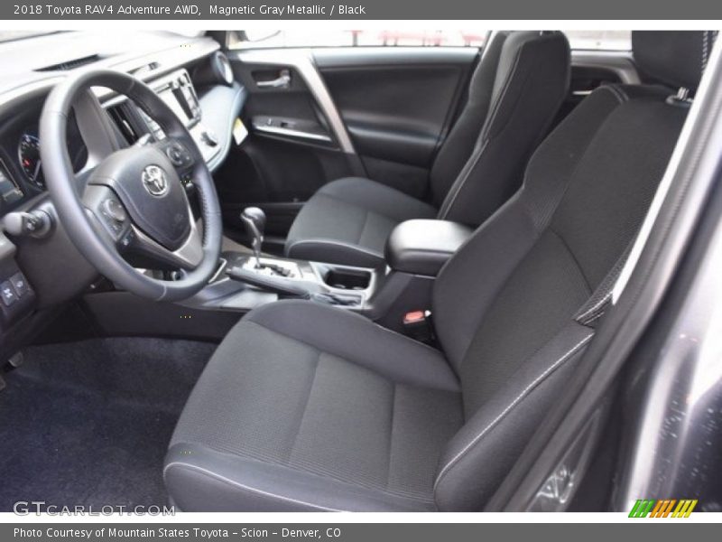 Magnetic Gray Metallic / Black 2018 Toyota RAV4 Adventure AWD