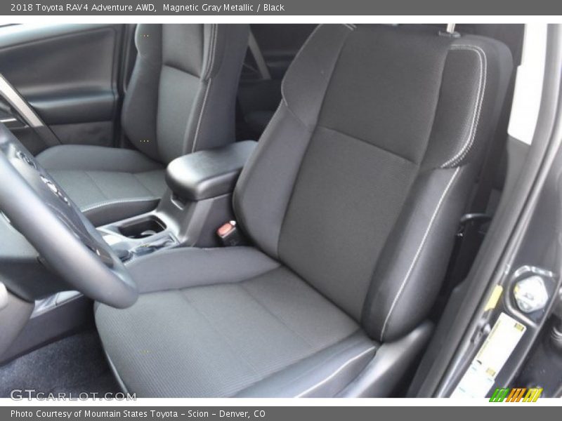 Magnetic Gray Metallic / Black 2018 Toyota RAV4 Adventure AWD