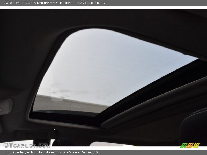 Magnetic Gray Metallic / Black 2018 Toyota RAV4 Adventure AWD
