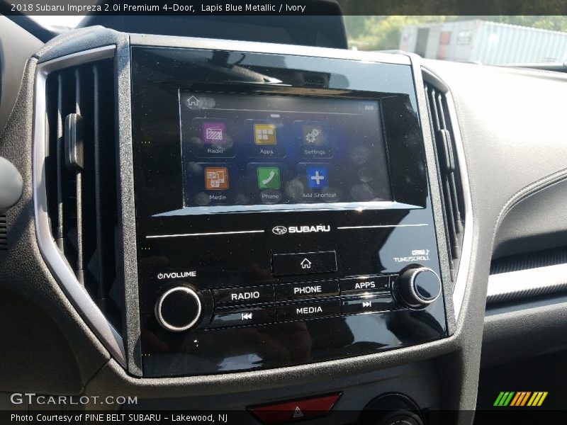 Lapis Blue Metallic / Ivory 2018 Subaru Impreza 2.0i Premium 4-Door