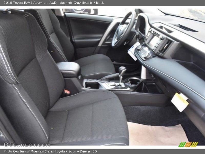 Magnetic Gray Metallic / Black 2018 Toyota RAV4 Adventure AWD