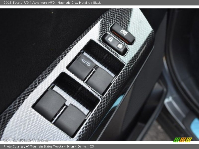 Magnetic Gray Metallic / Black 2018 Toyota RAV4 Adventure AWD