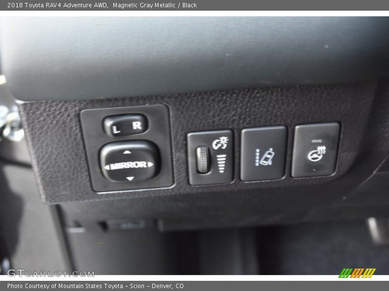 Magnetic Gray Metallic / Black 2018 Toyota RAV4 Adventure AWD